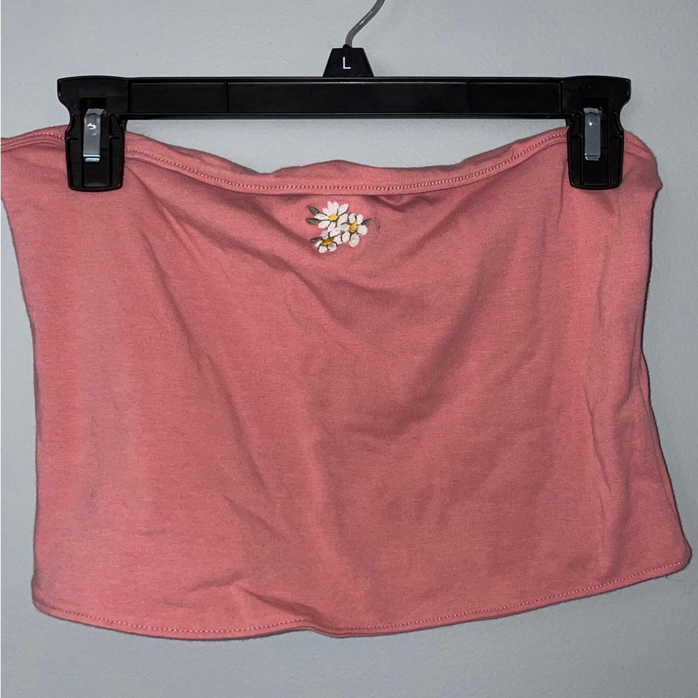 Embroidered Hollister Tube Top